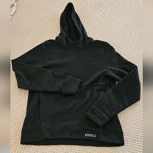 NOBULL Women's Black All Day Elements Performance Hoodie Size M